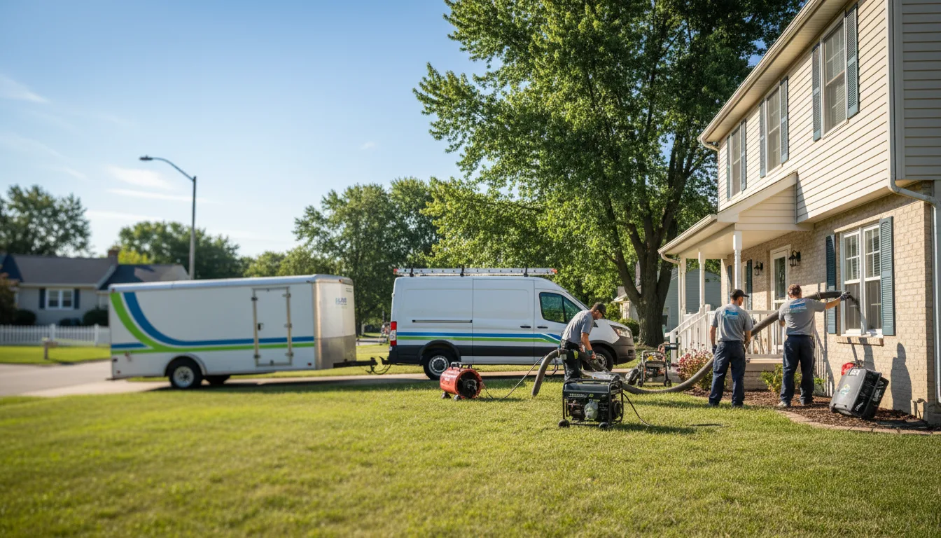 Flooded Basement Restoration And Cleanup With Repair in Taylor, NE near me